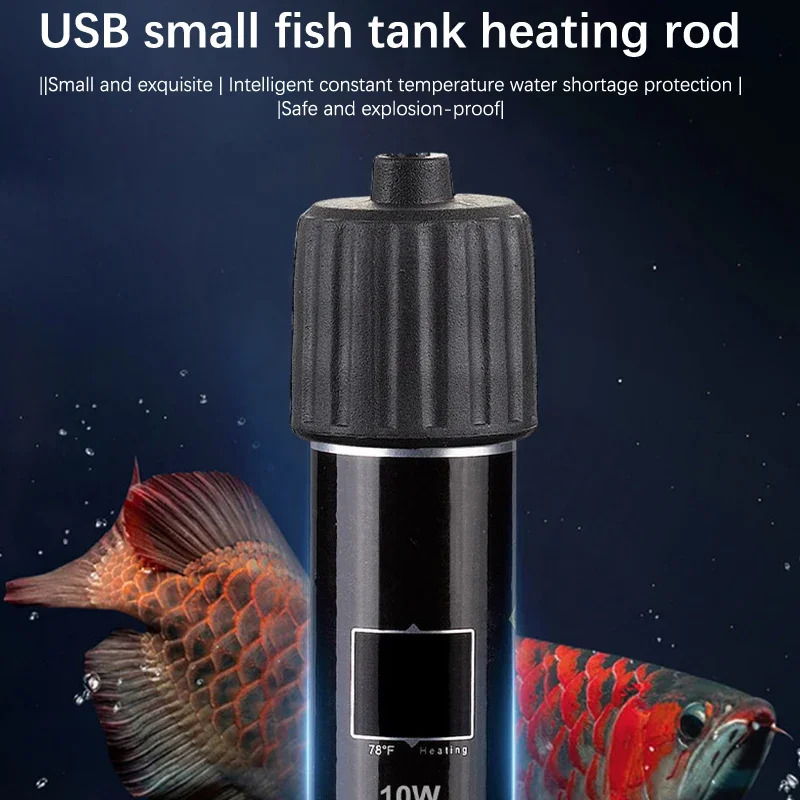 Aquarium Fish And Supplies - USB Mini Aquarium Heating Rod, 26°C