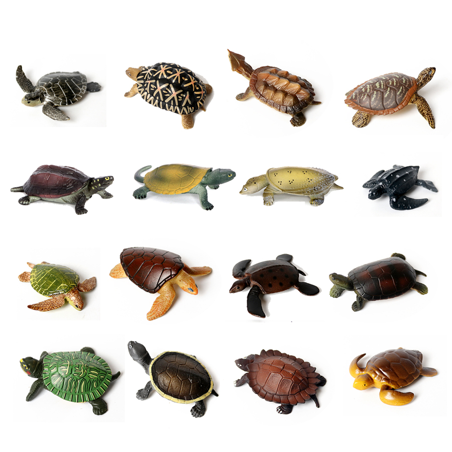 Aquarium Fish Marine - Realistic Miniatures Marine Life Sea Turtle