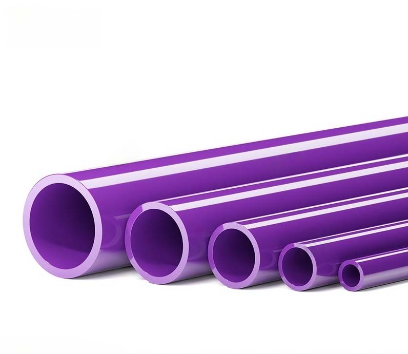 Aquarium Fish And Supplies - Purple PVC Pipe OD20/25/32/40/50mm for Agriculture