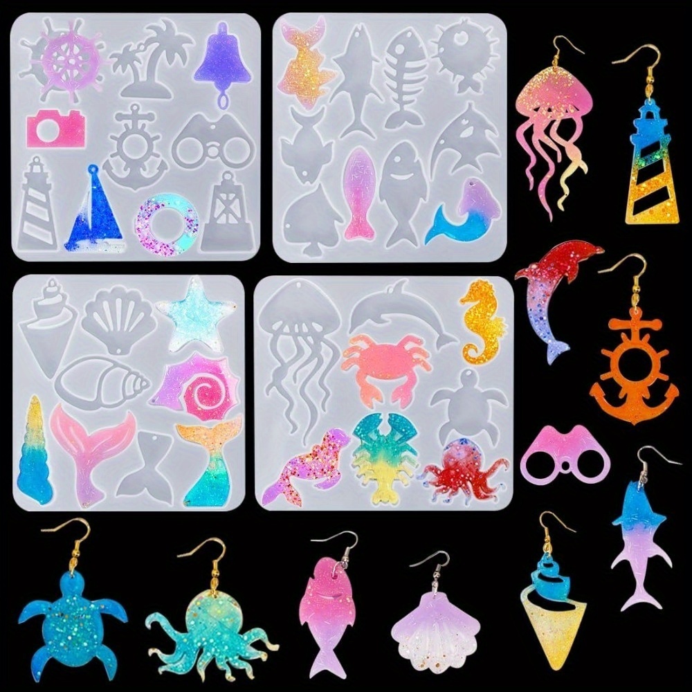 The Ocean-themed Earring And P - Aquarium Fish Marine review and price