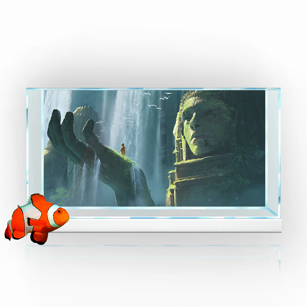 Fish Tank Background Sticker,  - Aquarium Fish Wallpaper review and price