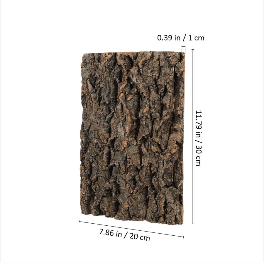 1pc Cork Bark Reptile Climbing - Aquarium Fish Dragon review and price