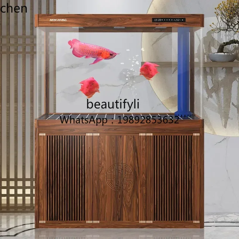 A7   living room floor-to-ceil - Aquarium Fish Dragon review and price