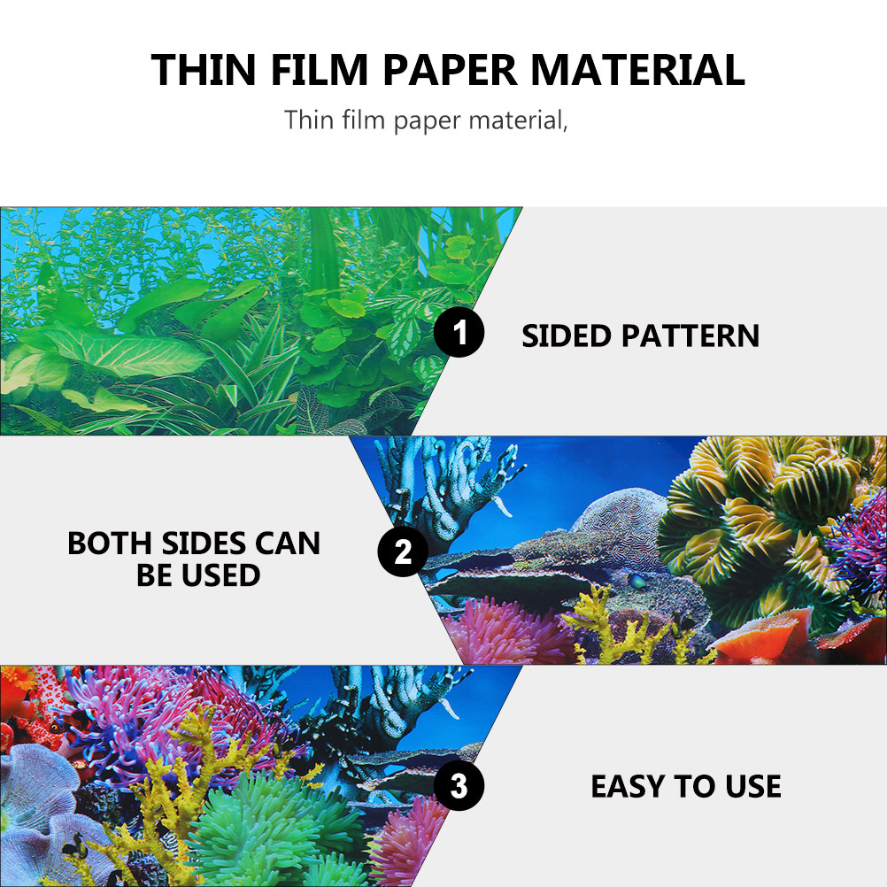 Fish Tank Background Paper Thi - Aquarium Fish Wallpaper review and price