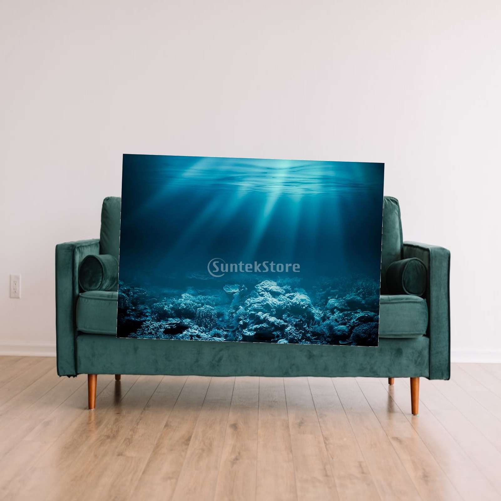 Fish Tank Adhesive Poster PVC  - Fish In Aquarium Picture review and price