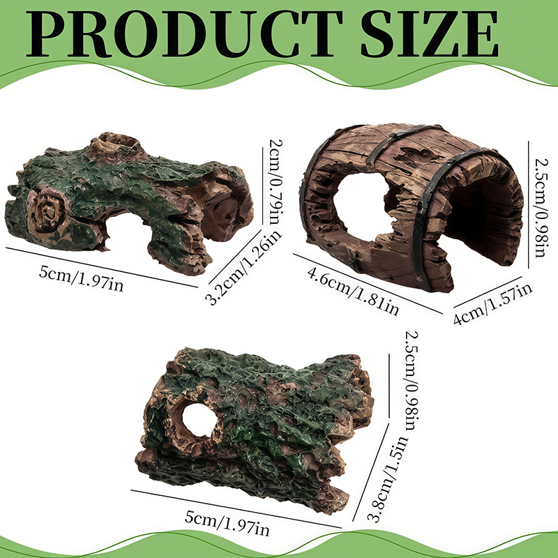 3pcs Natural Tree Trunk Aquari - Fish In Aquarium Picture review and price