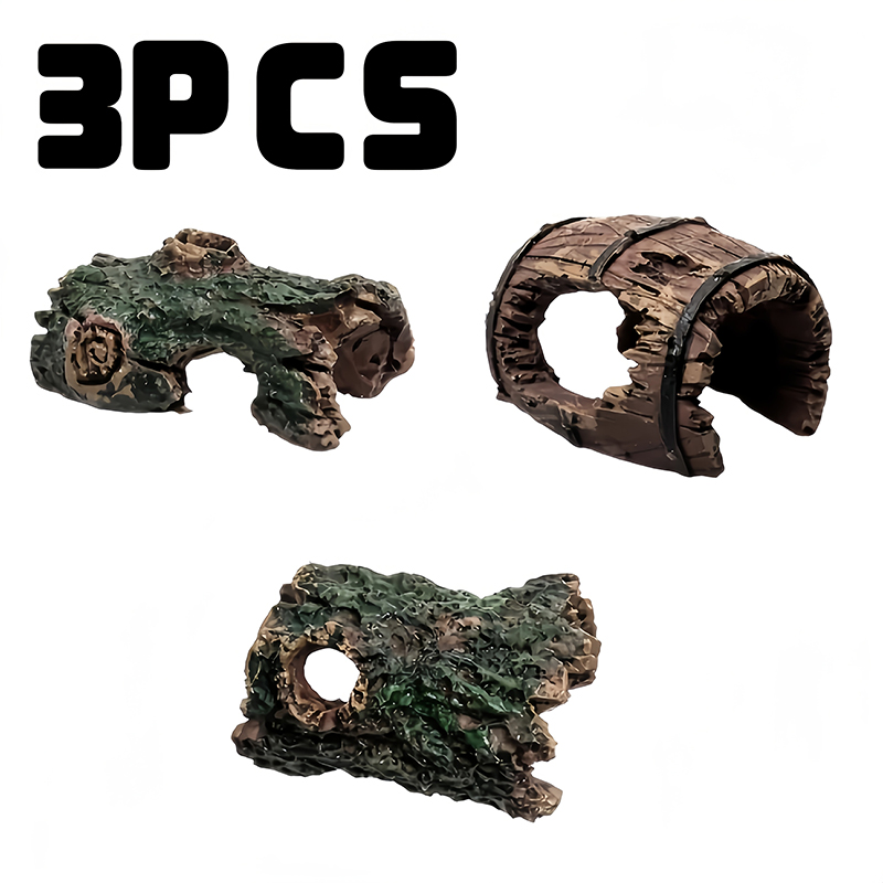 3pcs Natural Tree Trunk Aquari - Fish In Aquarium Picture review and price