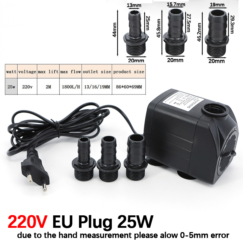 AC 220V 16W 25W Submersible Wa - Aquarium Fish And Supplies review and price