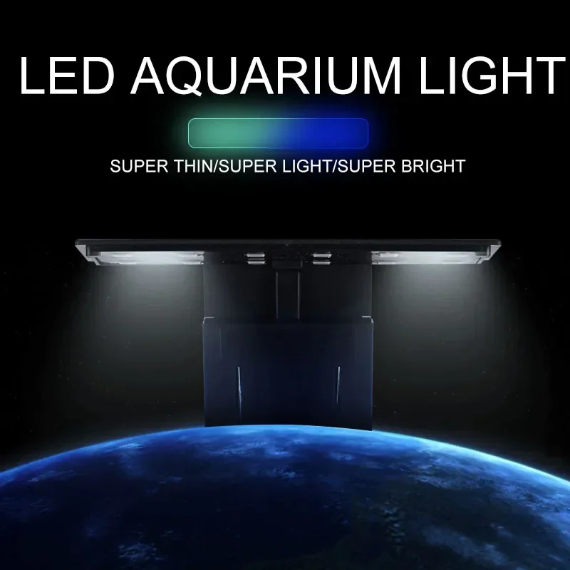 Ultra Thin LED Aquarium Light  - Fish In Aquarium Picture review and price