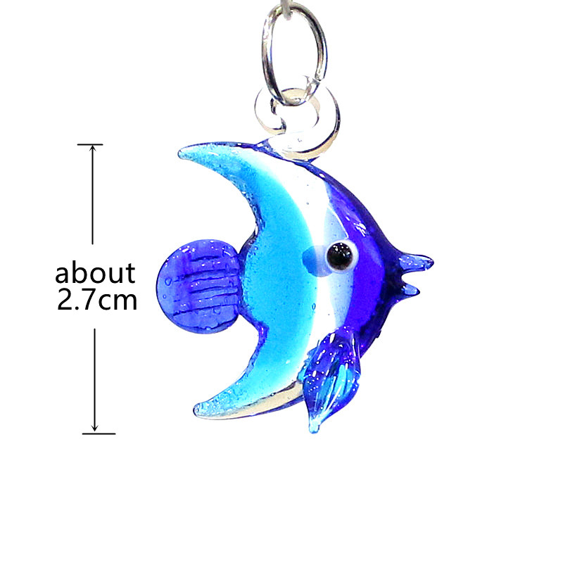 2pcs Mini Fish Glass Pendant C - Aquarium Fish And Supplies review and price