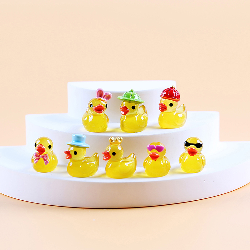 8pcs Luminous Resin Mini Yello - Aquarium Fish Small review and price