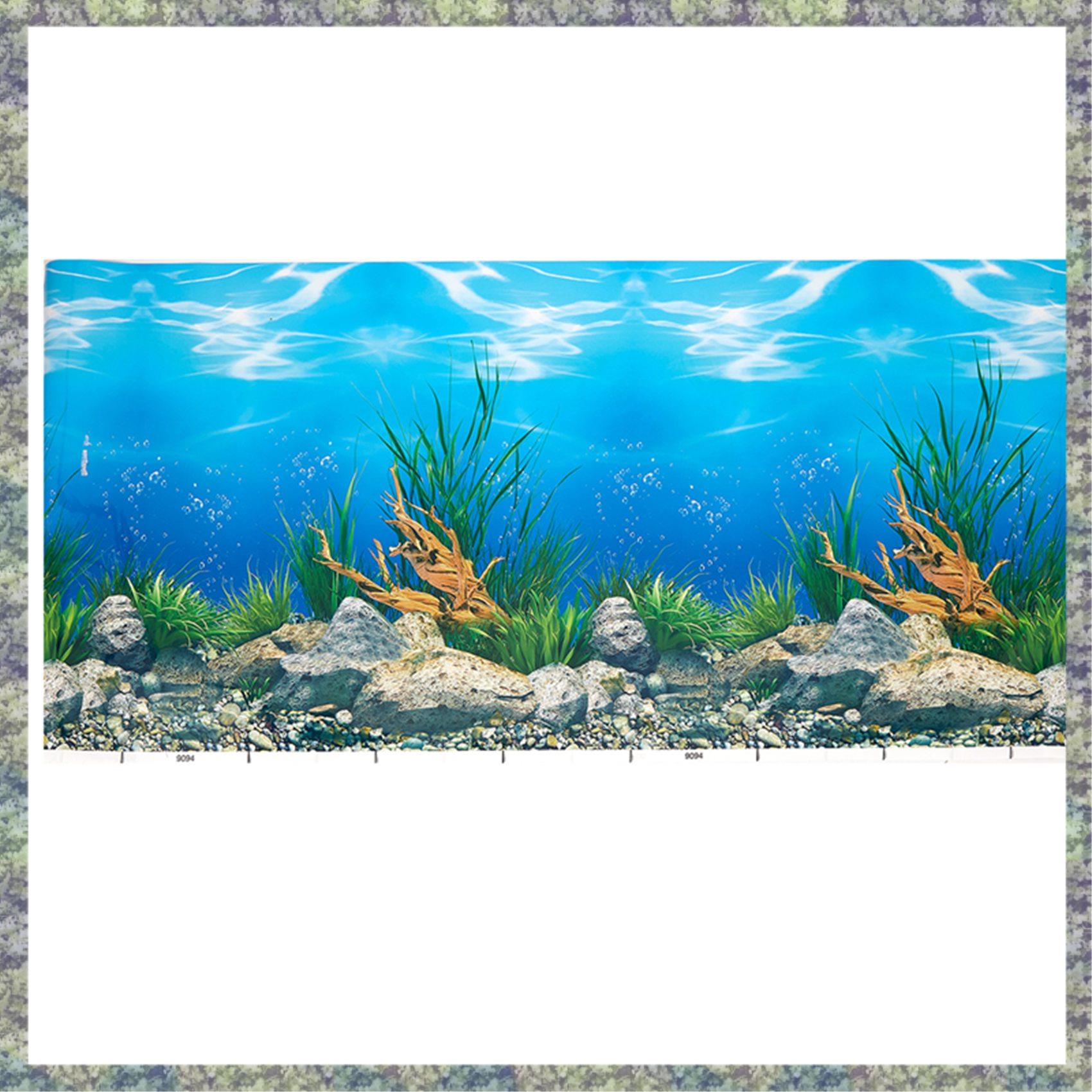 WON Aquarium Background Paper  - Fish In Aquarium Picture review and price